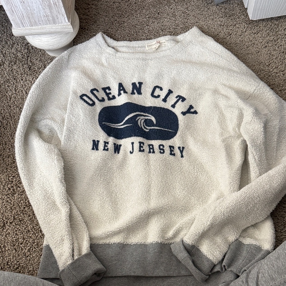 Ocean City New Jersey Women’s Gray Sweater